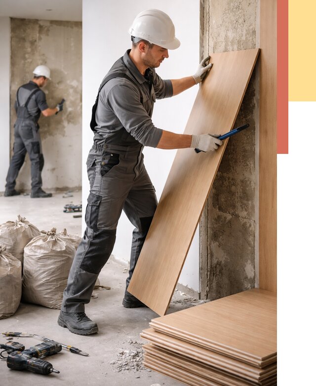 Демонтаж стеновых панелей в Краснодаре от 3612 руб. за м² быстро и недорого | ОТДЕЛОЧНИК-Ксд