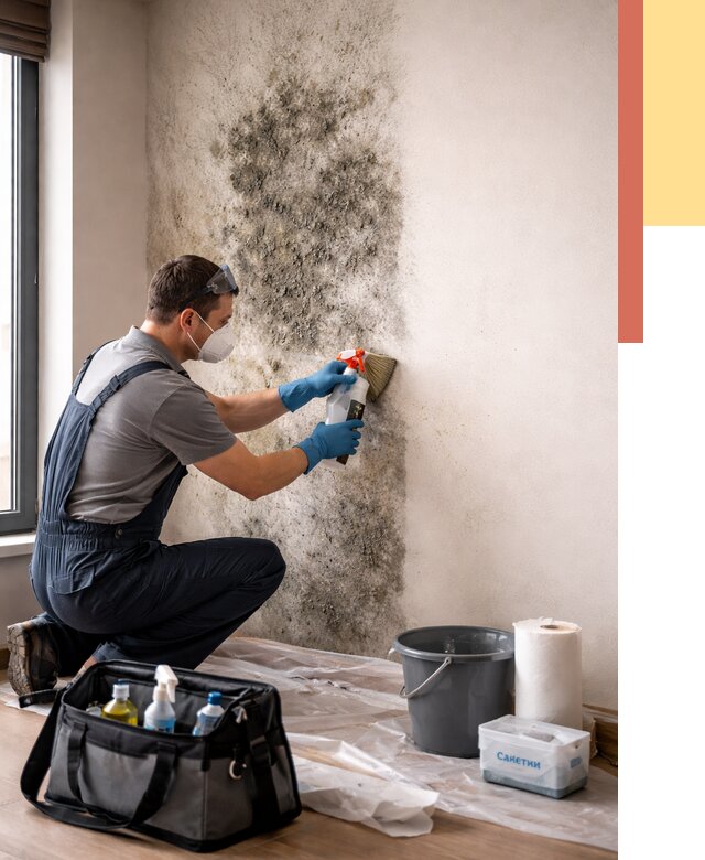 Удаление плесени со стен в Краснодаре от 2219 руб. — быстро и недорого | ОТДЕЛОЧНИК-Ксд