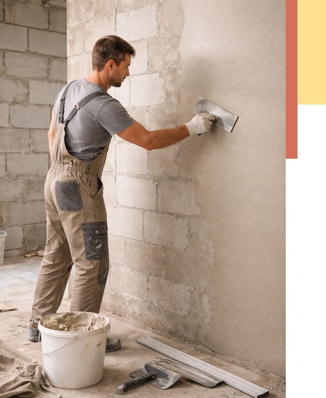 Штукатурка стен из газобетона в Краснодаре от 2167 руб./м2 — быстро и недорого | ОТДЕЛОЧНИК-Ксд