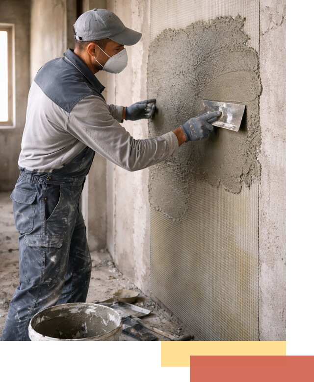 Штукатурка стен по сетке в Краснодаре под ключ качественно и быстро