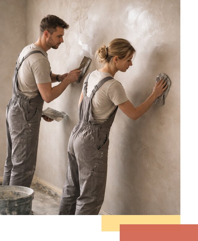 Венецианская штукатурка высокого качества в Краснодаре