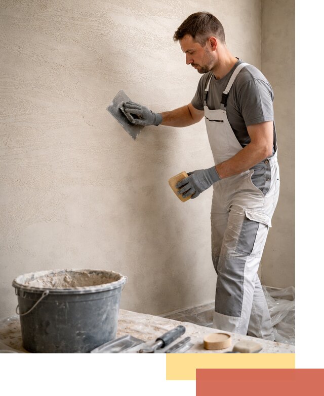 Декоративная штукатурка травертин в Краснодаре для стен и потолков