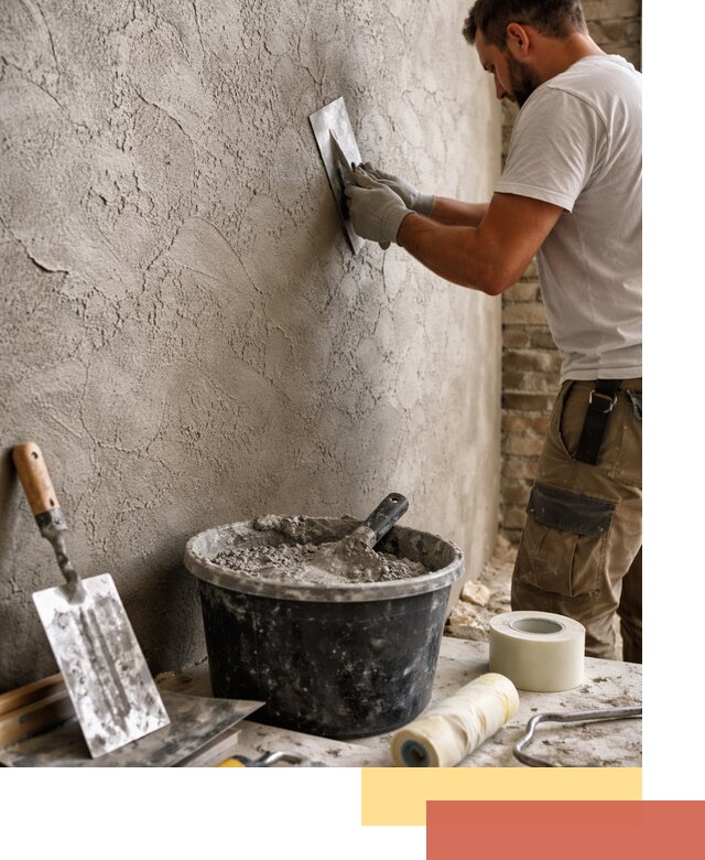 Декоративная штукатурка лофт в Краснодаре — отделка стен и потолков