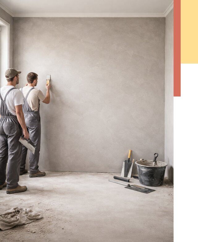 Микробетон на стены в Краснодаре от 1290 руб. — нанесение и отделка | ОТДЕЛОЧНИК-Ксд