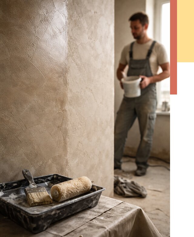 Нанесение воска на штукатурку в Краснодаре от 3612 руб. | Услуги ОТДЕЛОЧНИК-Ксд