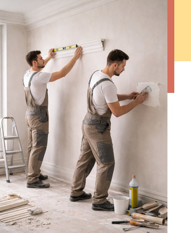 Монтаж лепнины на стены в Краснодаре от 4644 руб. — недорого, быстро | ОТДЕЛОЧНИК-Ксд