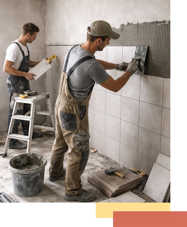 Укладка плитки на стены в Краснодаре профессионально и надежно