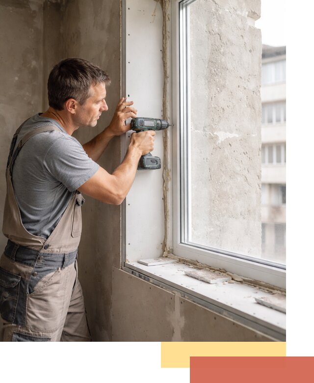 Монтаж гипсокартонных откосов в Краснодаре под ключ