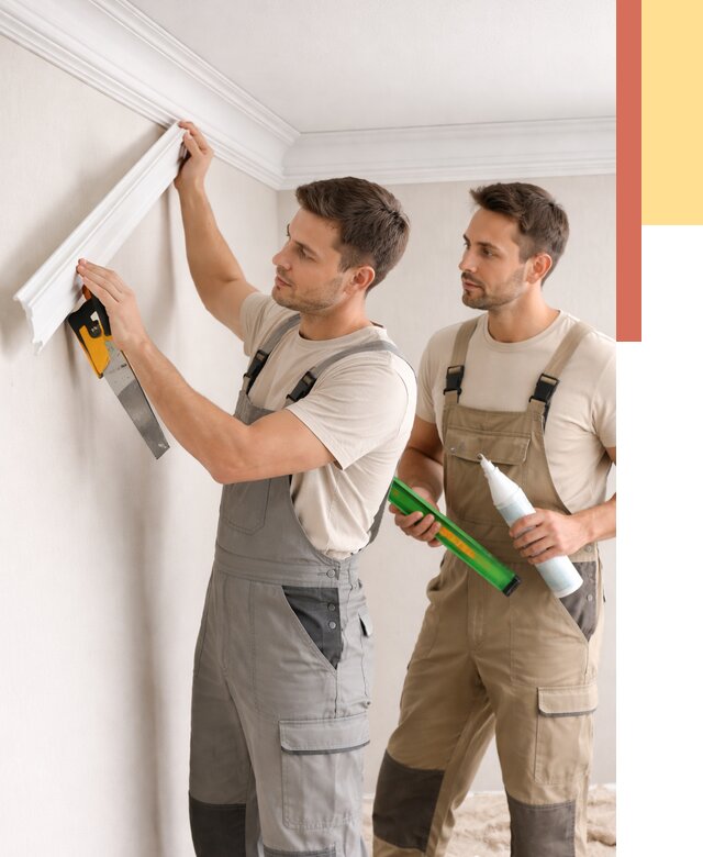 Монтаж потолочного плинтуса в Краснодаре от 2373 руб. — быстро и недорого | ОТДЕЛОЧНИК-Ксд