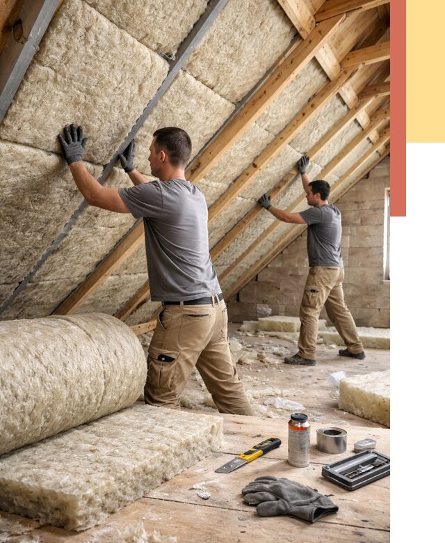 Утепление потолка минватой в Краснодаре от 1496 руб. — быстро и недорого | ОТДЕЛОЧНИК-Ксд